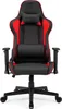 A gaming chair is shown from the front on a white background. Produktbild-Vorschau