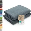 Duschtücher 2er Set, 70x140 cm, grau, Baumwolle Produktbild-Vorschau 1