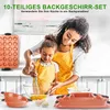 NutriChef 10-dielna sada foriem na pečenie - sada na Náhľad obrázku produktu 4