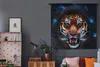 MuchoWow® Wandteppich Wandbehang Tiger - Kleidung - Licht Produktbild-Vorschau 5
