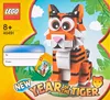 The image shows the packaging of a LEGO set featuring a tiger for the Year of the Tiger. Podgląd zdjęcia produktu