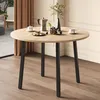 Runder klappbarer Esstisch, 100 x 100 cm, fur 2-4 Personen, Produktbild-Vorschau 1