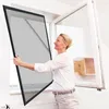 YZNAHRE Fliegengitter Fenster 120x140 cm mit Rahmen Produktbild-Vorschau 6