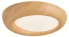 Zimilo Rund LED Deckenleuchte, 38cm, Holz-Optik, 24W, 3 Produktbild-Vorschau 1