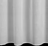 A close-up view of a white curtain with vertical folds. Produktbild-Vorschau