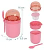 Set di 4 contenitori per muesli da portare con sé, con 3 Anteprima dell’immagine prodotto 4
