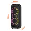 Großer Bluetooth-Lautsprecher 120 W RMS/1400 W PMPO zwei Produktbild-Vorschau 5