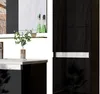 Badmöbel Set Schwarz Badezimmermöbel Waschtisch Kosmetik Produktbild-Vorschau 3