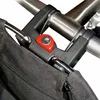 Borsa da manubrio Klickfix, borsa a cestino, nera, sciolta Anteprima dell’immagine prodotto 4