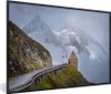 MuchoWow® MuchoWow® Gerahmtes Poster Berge hinter der Produktbild-Vorschau 1