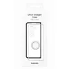 The image shows the retail packaging of a Samsung Clear Gadget Case for the Galaxy Z Fold 5. Produktbild-Vorschau