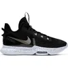Nike Lebron Witness V Black/Metallic Silver-White Produktbild-Vorschau 7