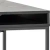 Seaford Schreibtisch 1 Schublade schwarz. Produktbild-Vorschau 14