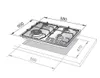 De'Longhi FFI 36 ER Table de cuisson encastrable en acier Voir les images du produit 2