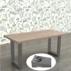 Piètement de table 60x72 cm Pieds de meuble gris Pieds de Voir les images du produit 2