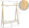Storage solutions Kleiderständer für Kinder mit 1 Ablage Produktbild-Vorschau 7
