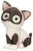 Lumineo Solar LED Gartenstatue Katze - braun/weis - Produktbild-Vorschau 1