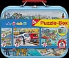 Schmidt Spiele Verkehrsmittel, Puzzle-Box im Metallkoffer, Produktbild-Vorschau 6