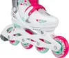 Nijdam inline-Skates SK8 Star 82A weiß/fuchsia Größe 25-28 Produktbild-Vorschau 2
