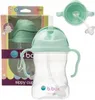 A product shot of a baby sippy cup with its packaging and a separate view of the lid. Produktbild-Vorschau
