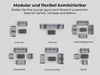 MeXo Gartenmöbelset, Loungeset Aluminium für 6-7 Personen Produktbild-Vorschau 10