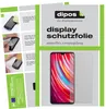 Packaging for a screen protector with instructions and a visual of the product. Produktbild-Vorschau