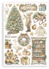 Washi Pad A5 8 Blatt Weiß Weihnachten Scrapbooking Alben Produktbild-Vorschau 7