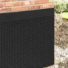vidaXL Bâche de drainage alvéolée noire 0,5 x 10 m HDPE Voir les images du produit 3