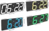 LED Digital Wanduhr - Modern minimalistisch - Großes Produktbild-Vorschau 2