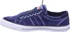 A side view of a blue Dockers sneaker against a white background. Voir les images du produit