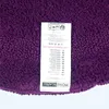HOMESCAPES Runde Battematte lila 80 cm aus 100% Baumwolle Produktbild-Vorschau 3
