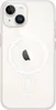 The back of a clear iPhone case with MagSafe. Produktbild-Vorschau
