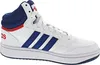 A single Adidas Hoops Mid 3.0 K sneaker is shown from the side against a white background. Produktbild-Vorschau