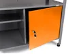 ONDIS24 Werkbank Klaus 120 cm orange Höhe 85 cm Produktbild-Vorschau 6