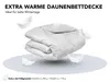 Couette en duvet de haute qualité | extra chaude | 155 x Voir les images du produit 2