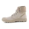 A side view of a beige Palladium boot. Náhled obrázku produktu