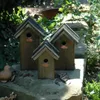 Esschert Design Nichoir Troglodyte mignon Toit en bitume ; Voir les images du produit 5