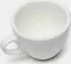 Juego de 6 tazas con platillo de 300 ml, color blanco, de Vista previa de la imagen del producto 4