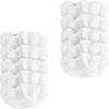 10 pces Kit de lingettes microfibres lavables pour Voir les images du produit 2