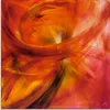 ARTland Glasbild Roter Lichtertanz Größe: 50x50 cm Produktbild-Vorschau 1