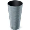 nabbi Blumentopf aus Kunststoff DFRH250 25 cm - grauer Produktbild-Vorschau 1