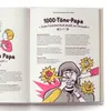 An open book page showing an illustration and text for a game called "1000-Töne-Papa". Produktbild-Vorschau