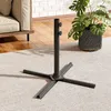 Livingandhome Sonnenschirmständer Metall Kreuzfuß für Produktbild-Vorschau 2