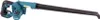 A teal and black Makita leaf blower is shown against a white background. Produktbild-Vorschau