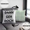 Trendation - Jobwechsel Deko-Kissen mit Füllung 40x40 Produktbild-Vorschau 2