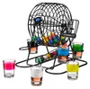 Relaxdays – gra alkoholowa Bingo, bęben z korbką i Podgląd zdjęcia produktu 1