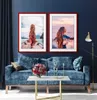 MG Design rám na obrazy 50 x 70 cm - farba červená, z Náhľad obrázku produktu 3