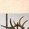 Stolná lampa Angus Bronze Patinated Plastic Fabric 1 Light Náhľad obrázku produktu 3