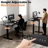 Two men are shown using height-adjustable desks in an office setting. Náhled obrázku produktu