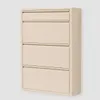 Alveon Schuhkipper Metall 3+1 schmal 51 x 15 x 117 cm - Produktbild-Vorschau 1